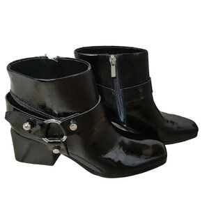 Marc Fisher Black Ankle Boots